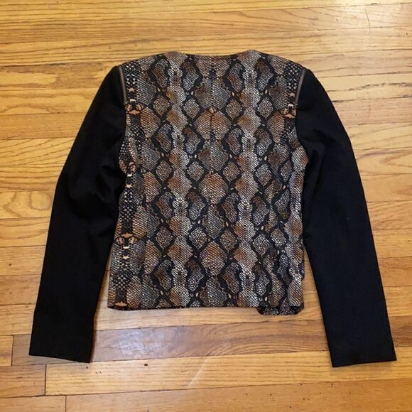 Ellen Tracy snakeskin jacket M - Picture 7 of 8